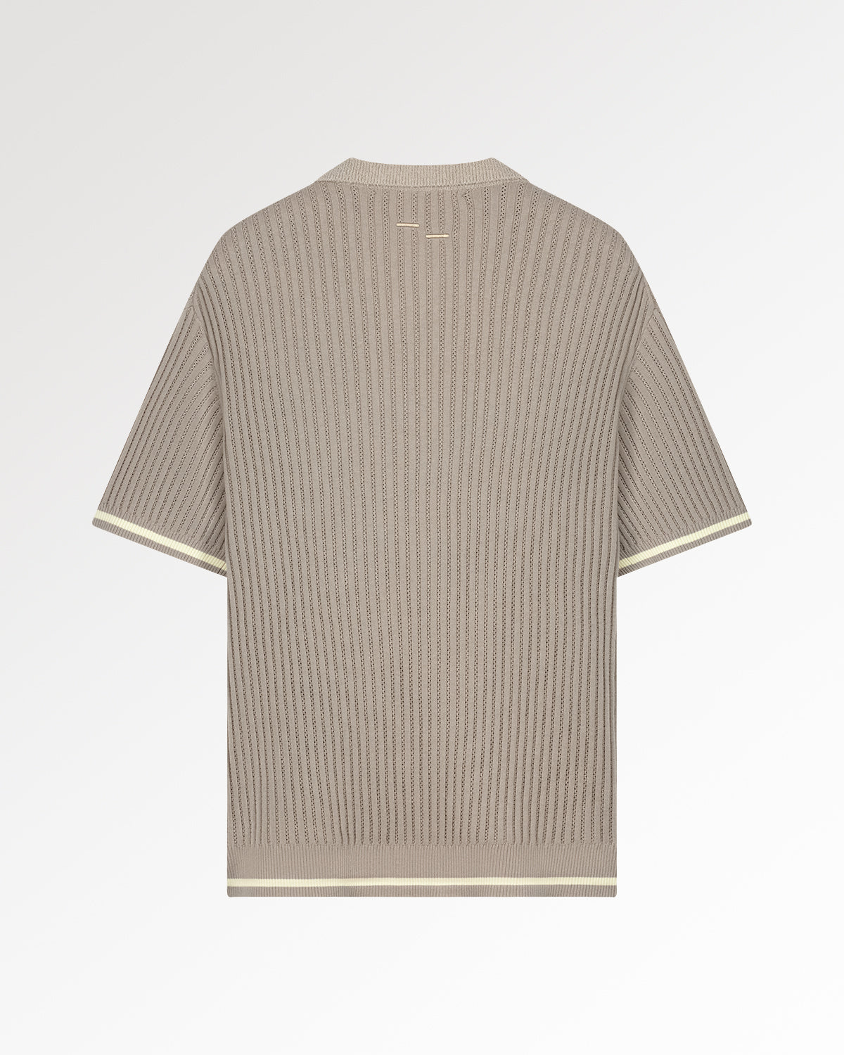 Knit Polo Boucle Pure