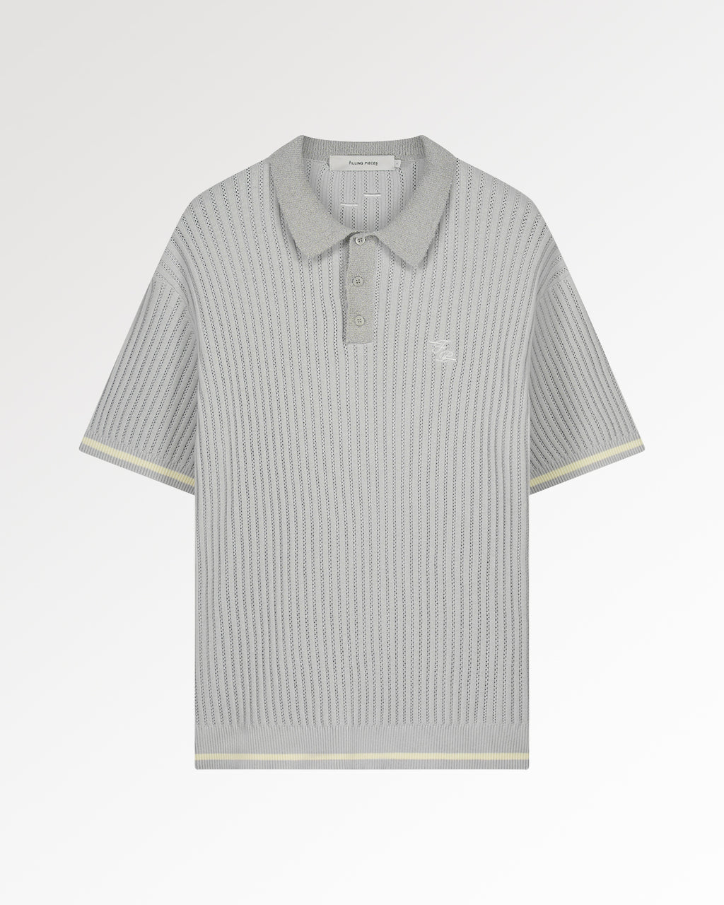 Knit Polo Boucle Antarctica