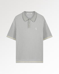 Knit Polo Boucle Antarctica
