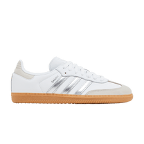adidas Samba OG White Silver Metallic Grey (Women's)