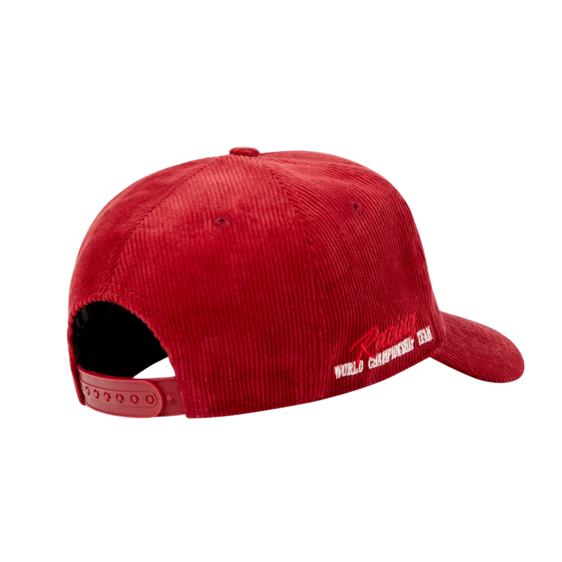 DUKE RED CORDUROY CAP