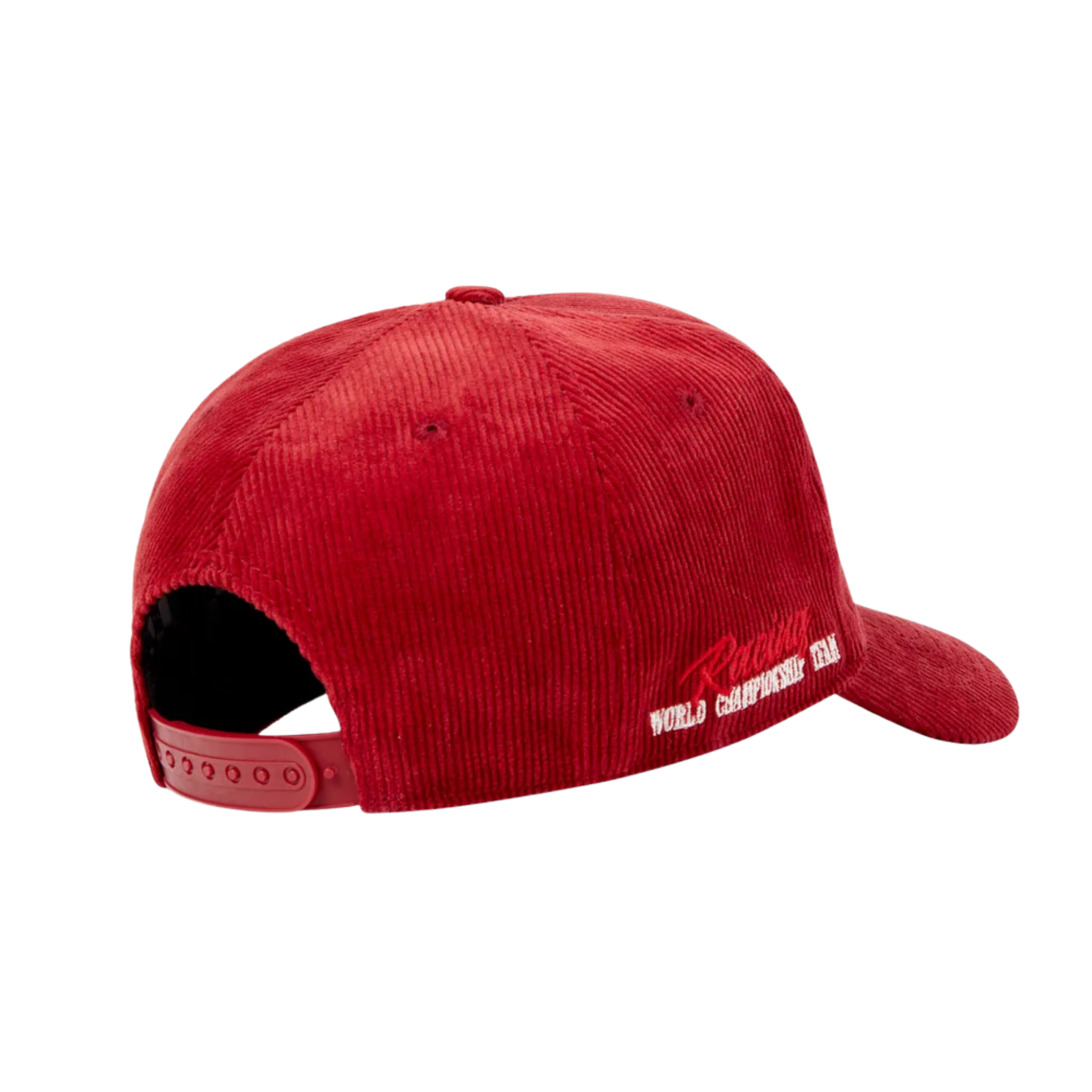 DUKE RED CORDUROY CAP