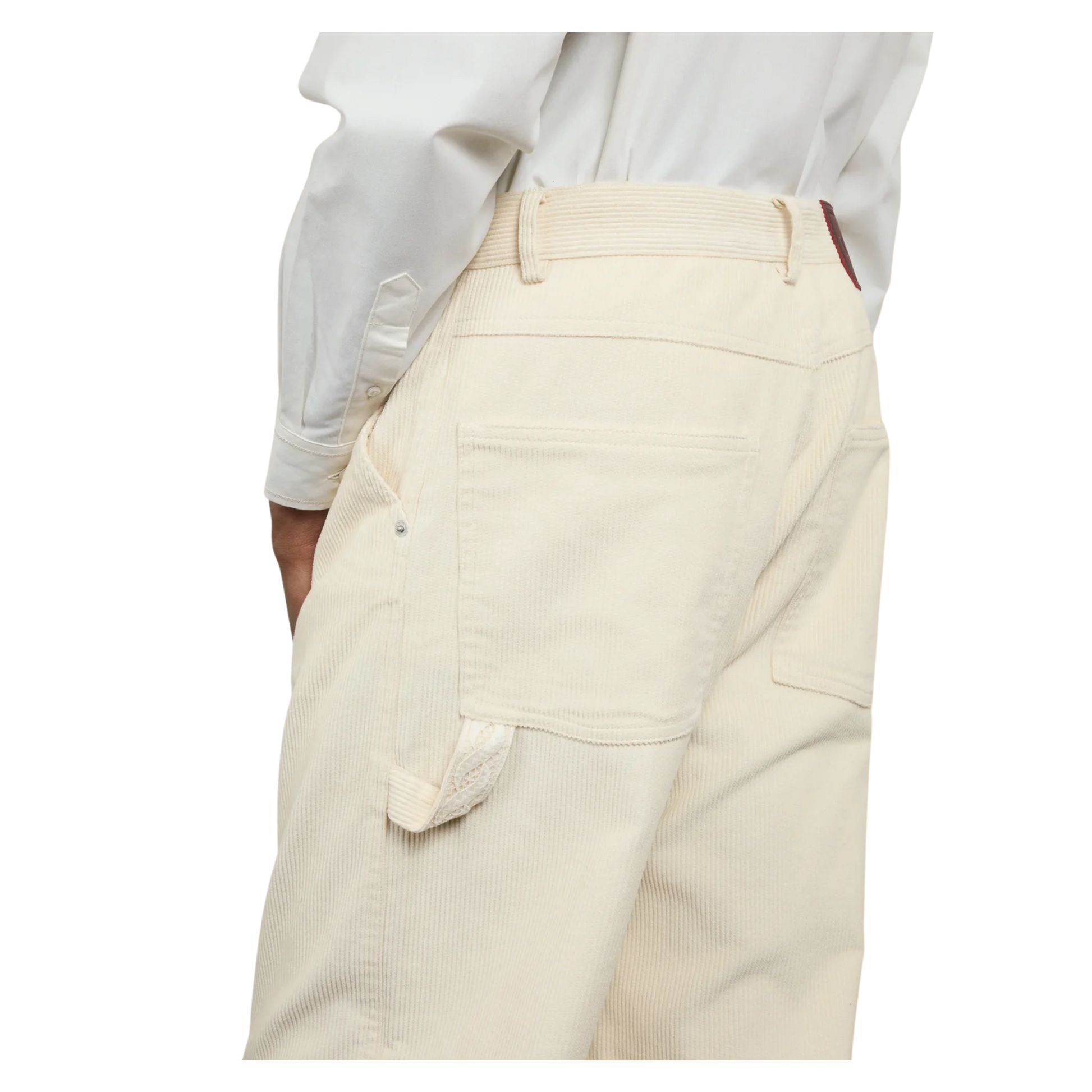 Le Pantalon Baggy Velours