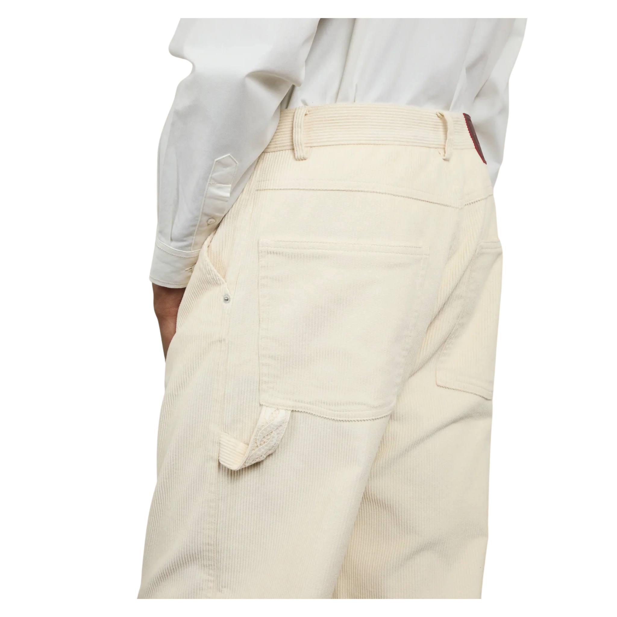 Le Pantalon Baggy Velours