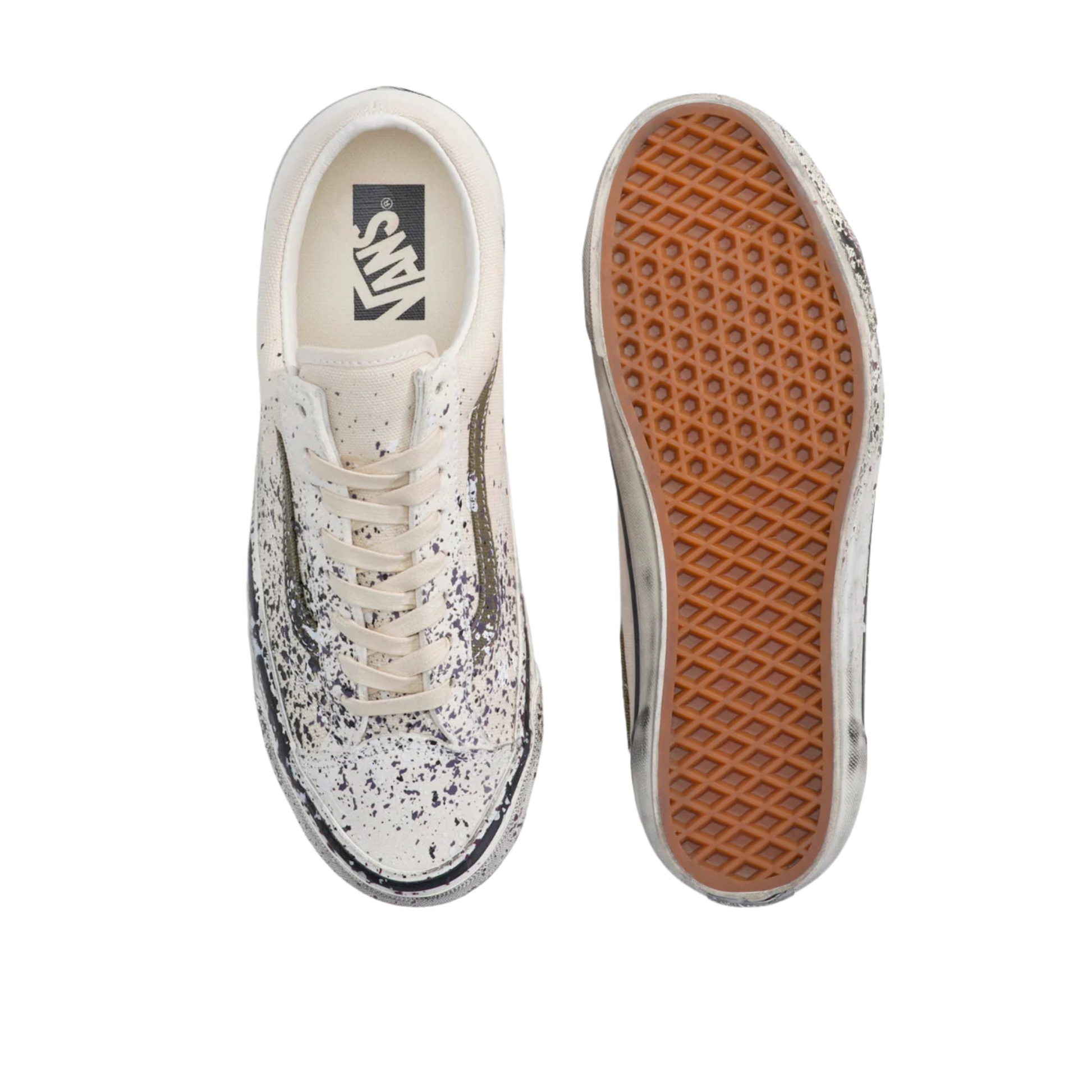 LX Old Skool 36 in Paint Splatter Turtledove