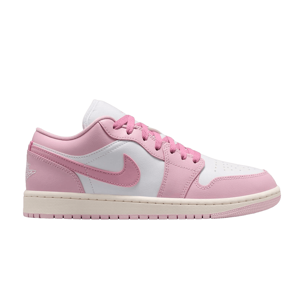 Jordan 1 Low Iced Carmine White (Women's)