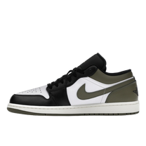 Jordan 1 Low Black Toe Medium Olive — kolab