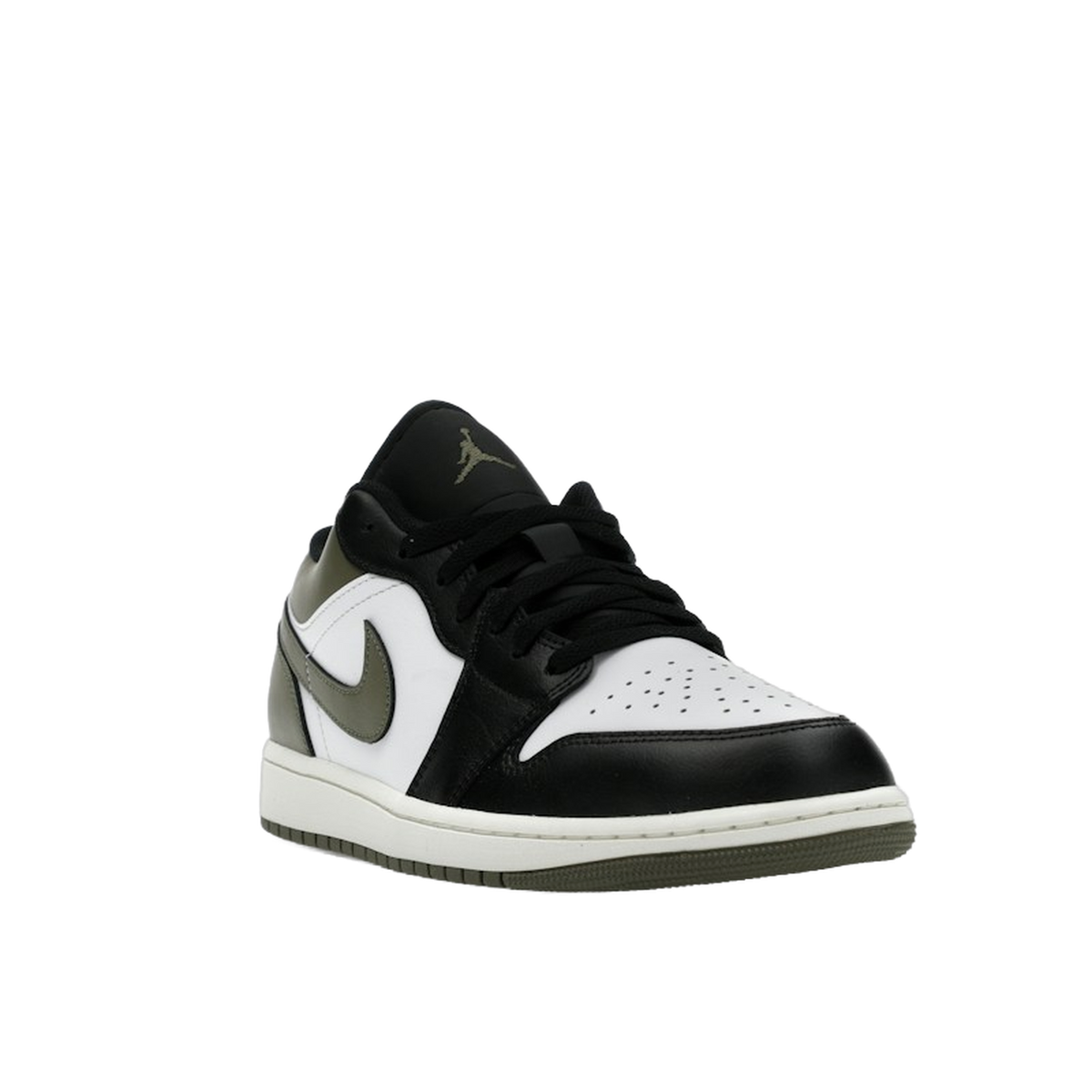Jordan 1 Low Black Toe Medium Olive — kolab