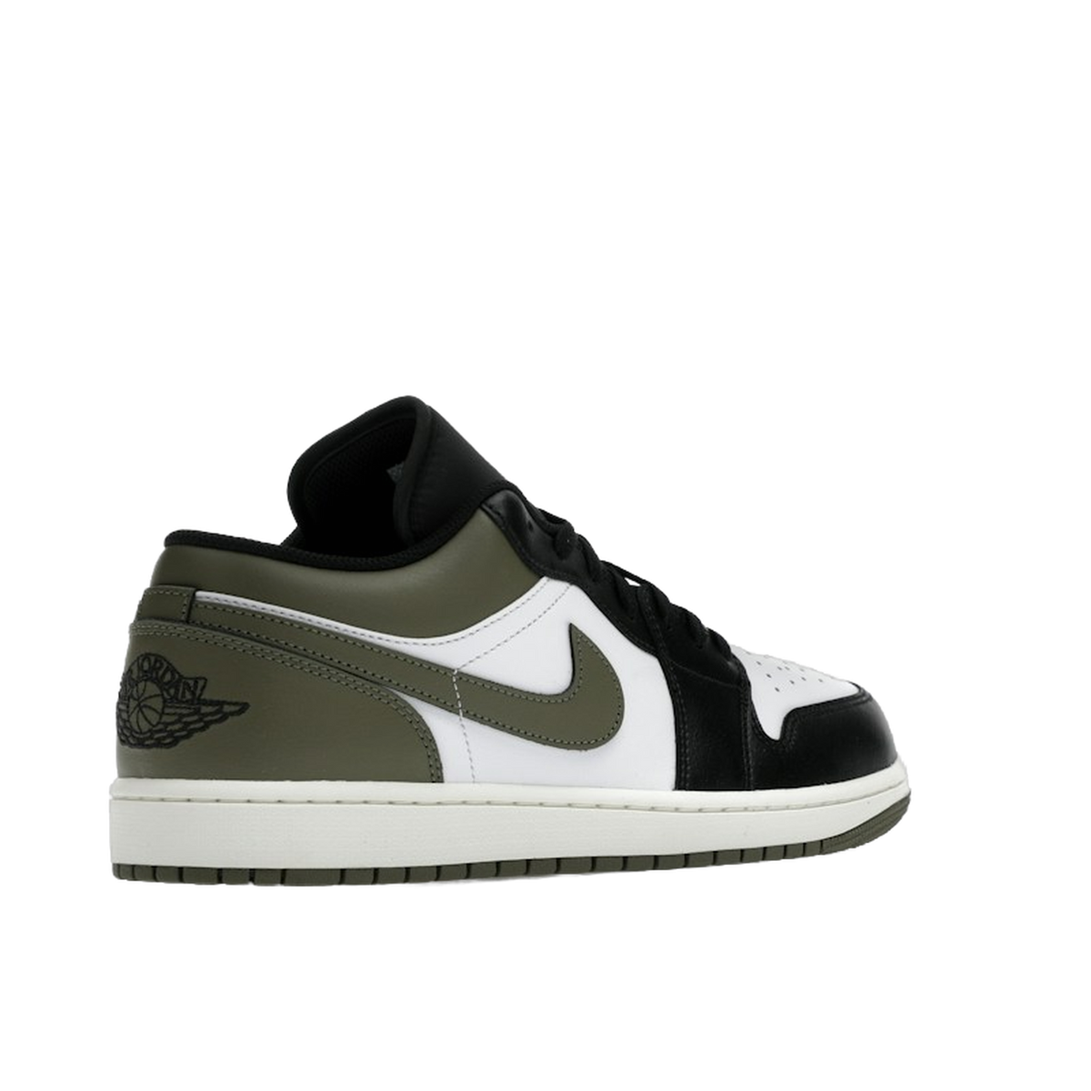 Jordan 1 Low Black Toe Medium Olive — kolab