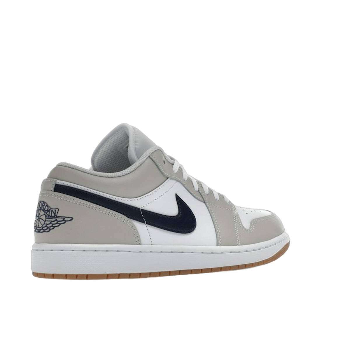 Jordan 1 Low Midnight Navy Neutral Grey · kolab