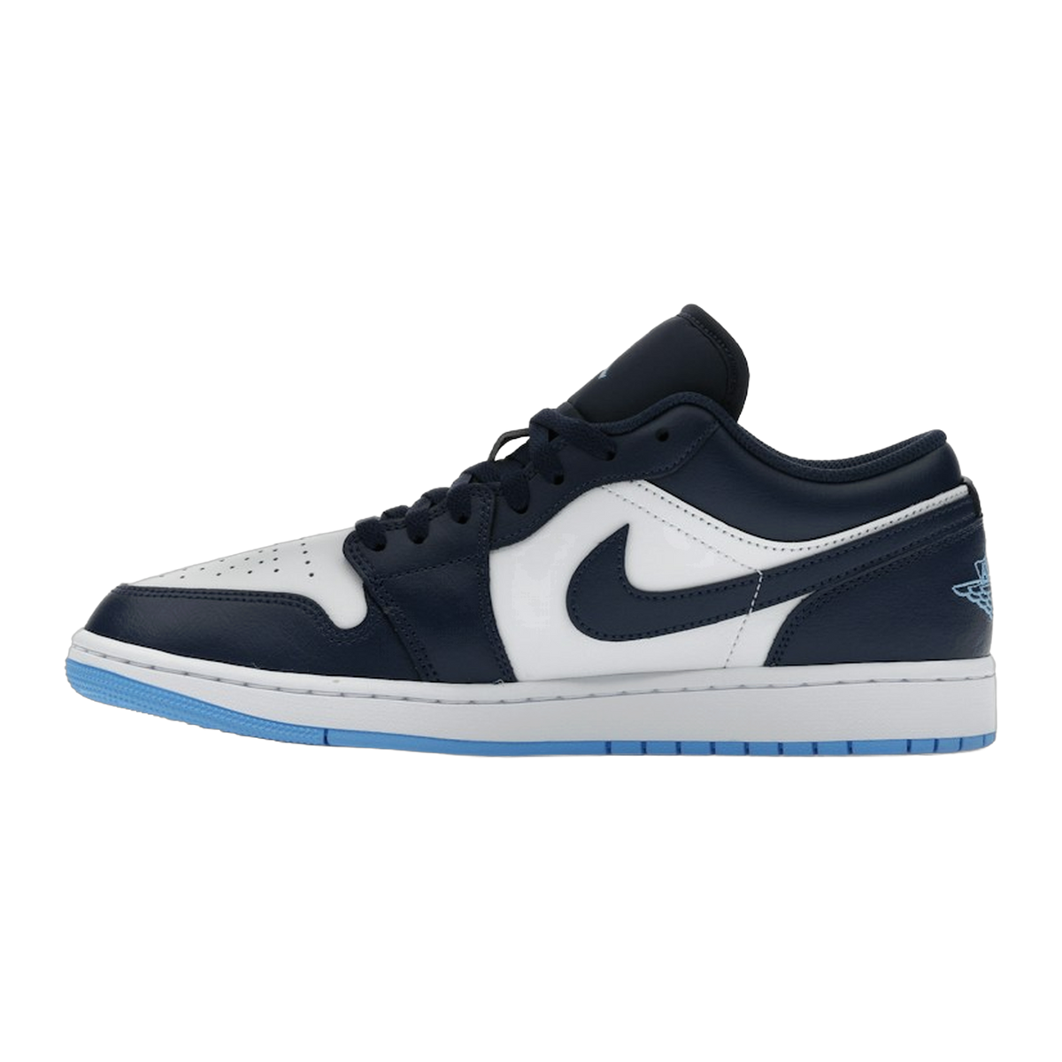Jordan 1 Low Midnight Navy University Blue — kolab