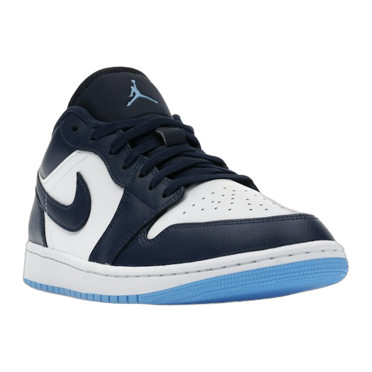 Jordan 1 Low Midnight Navy University Blue — kolab
