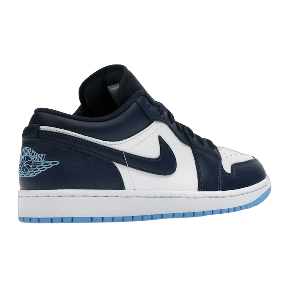 Jordan 1 Low Midnight Navy University Blue — kolab