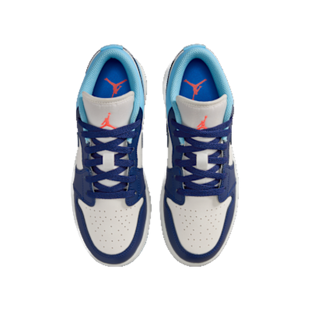 Jordan 1 Low Sail Blue Chill (GS) — kolab