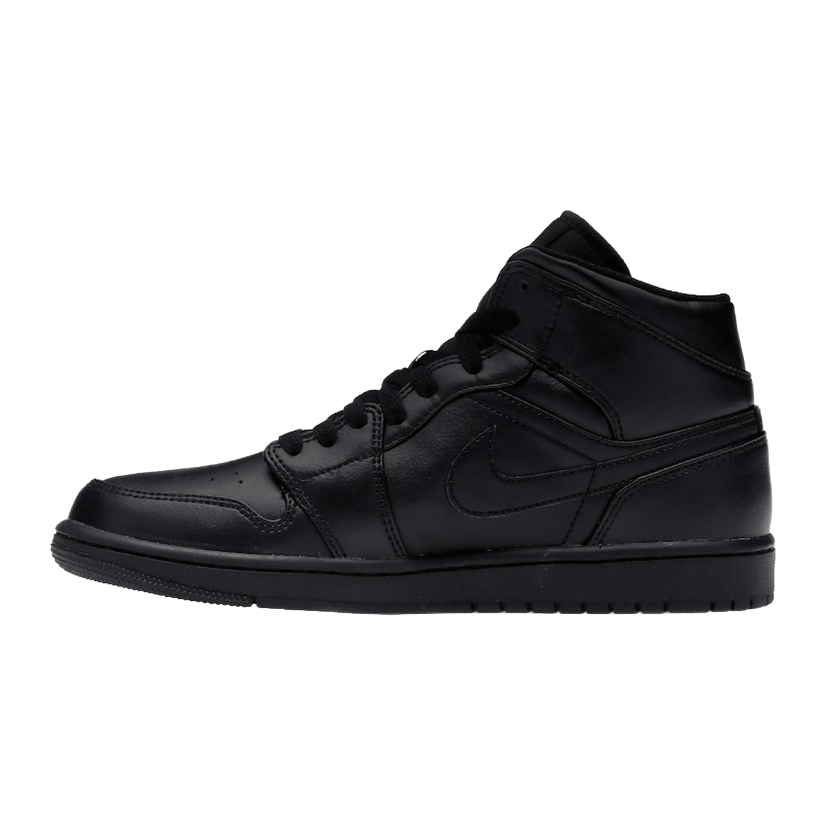 Jordan 1 Mid Triple Black — kolab