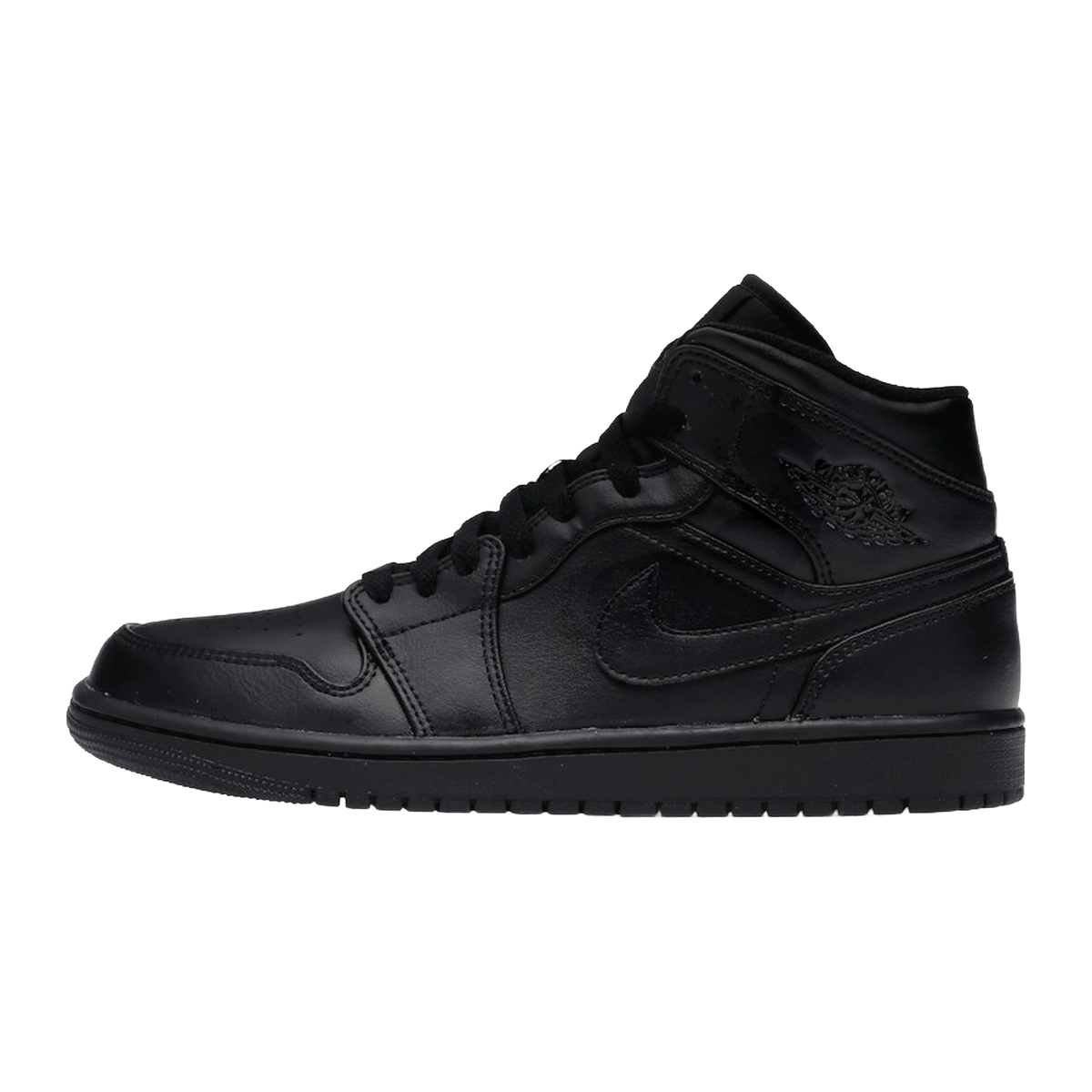 Jordan 1 Mid Triple Black — kolab