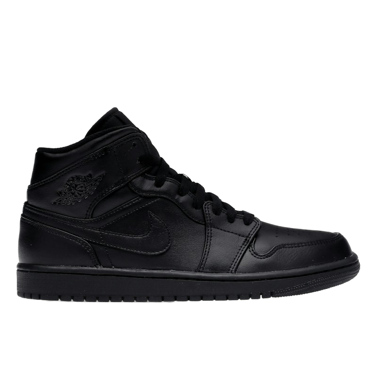 Jordan 1 Mid Triple Black — kolab