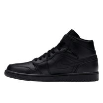 Jordan 1 Mid Triple Black — kolab