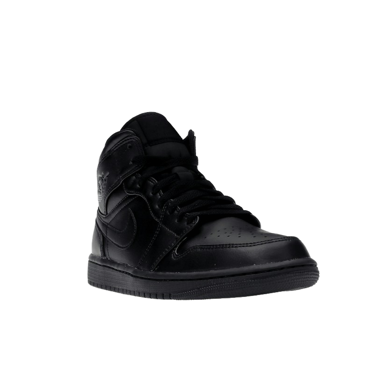 Jordan 1 Mid Triple Black — kolab