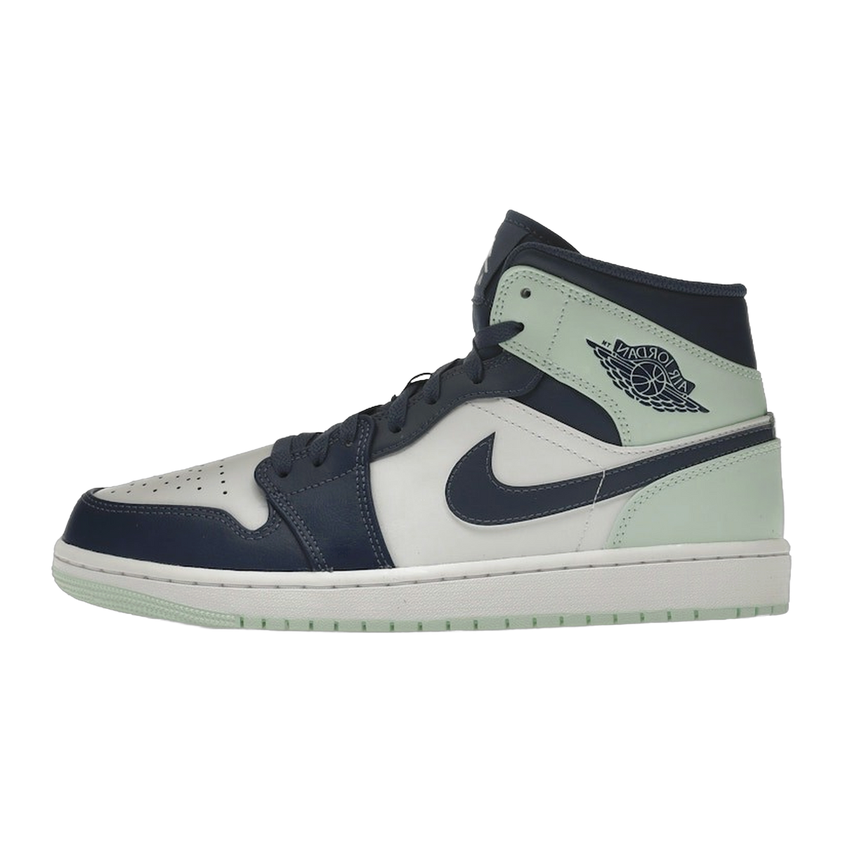 Jordan 1 Mid Mystic Navy Mint Foam — kolab