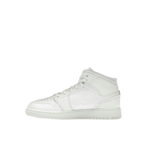 Jordan 1 Mid Triple White (2023) (GS) — kolab