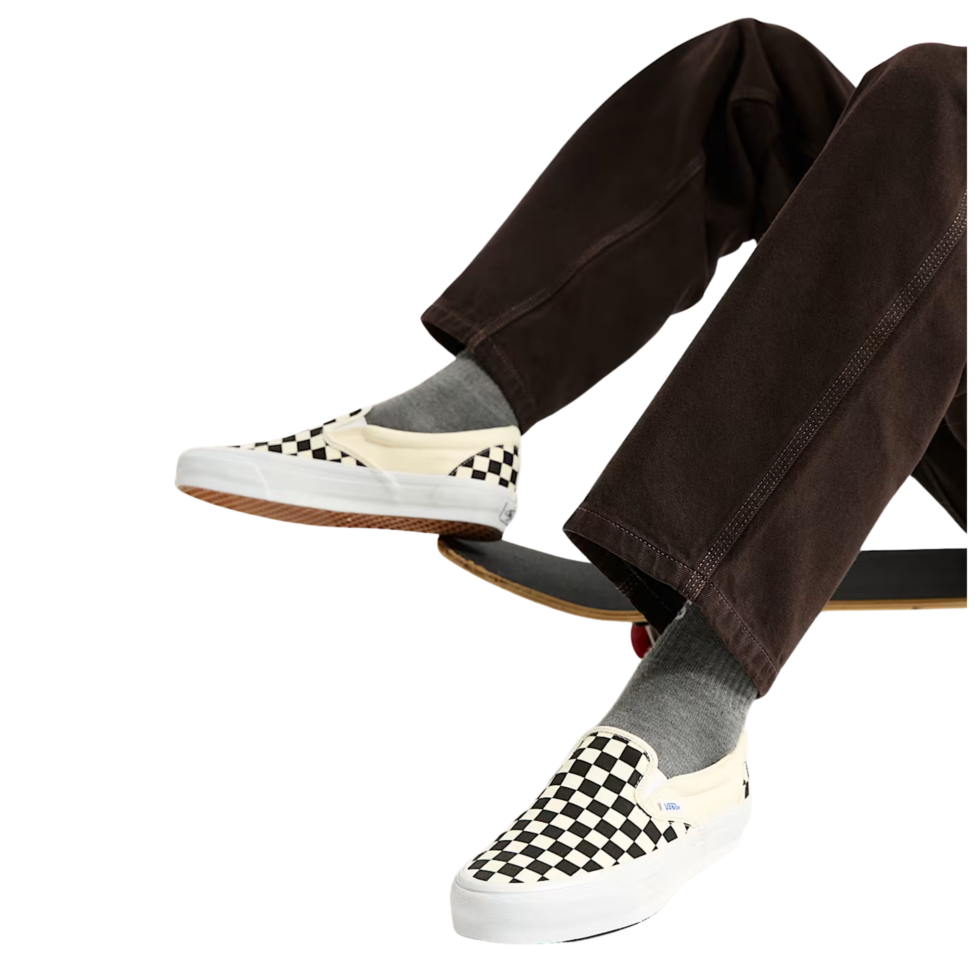 LX Slip-On Reissue 98 LX Checkerboard Black Off-White