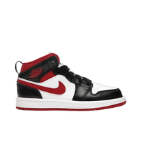 Jordan 1 Mid Gym Red Black White (PS) — kolab