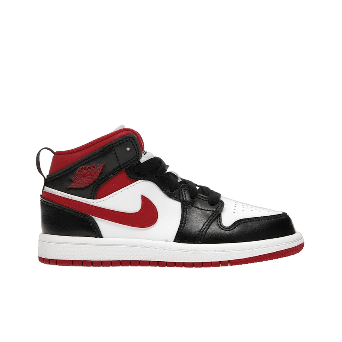 Jordan 1 Mid Gym Red Black White (PS) — kolab