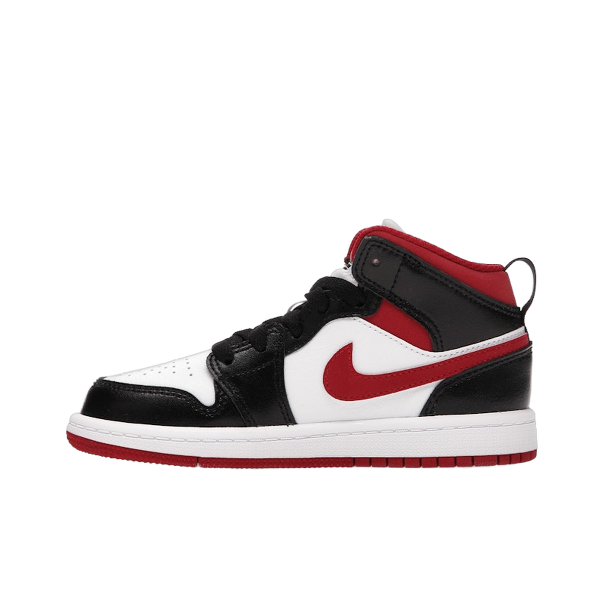 Jordan 1 Mid Gym Red Black White (PS) — kolab