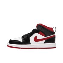 Jordan 1 Mid Gym Red Black White (PS) — kolab