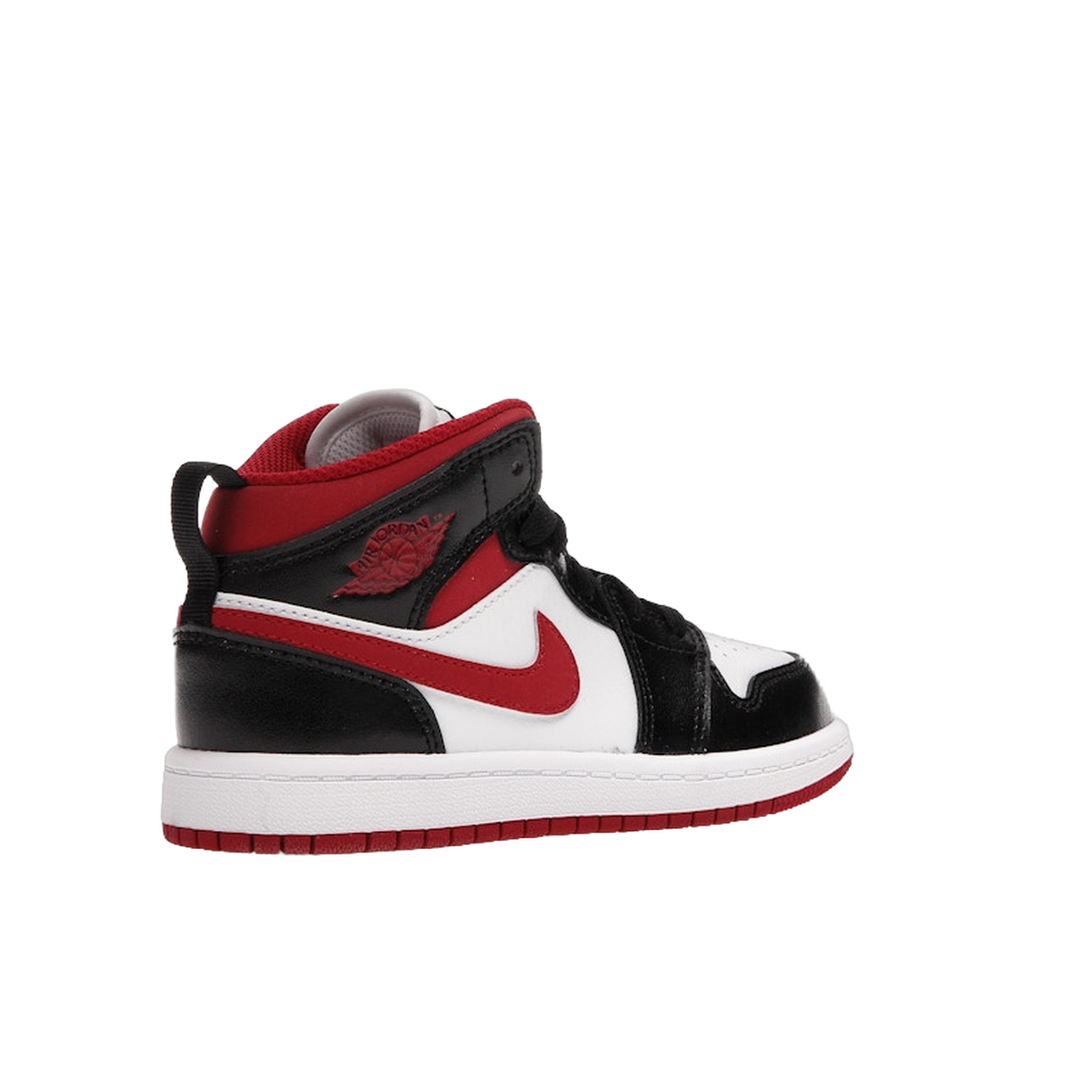 Jordan 1 Mid Gym Red Black White (PS) — kolab