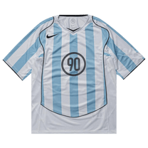 Nike T90 Dri-Fit Soccer Jersey 'Psychic Blue/White/Black/Black'