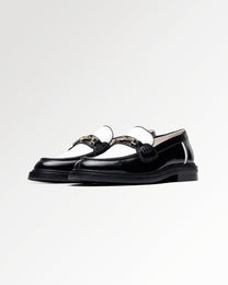 Loafer Polido White / Black