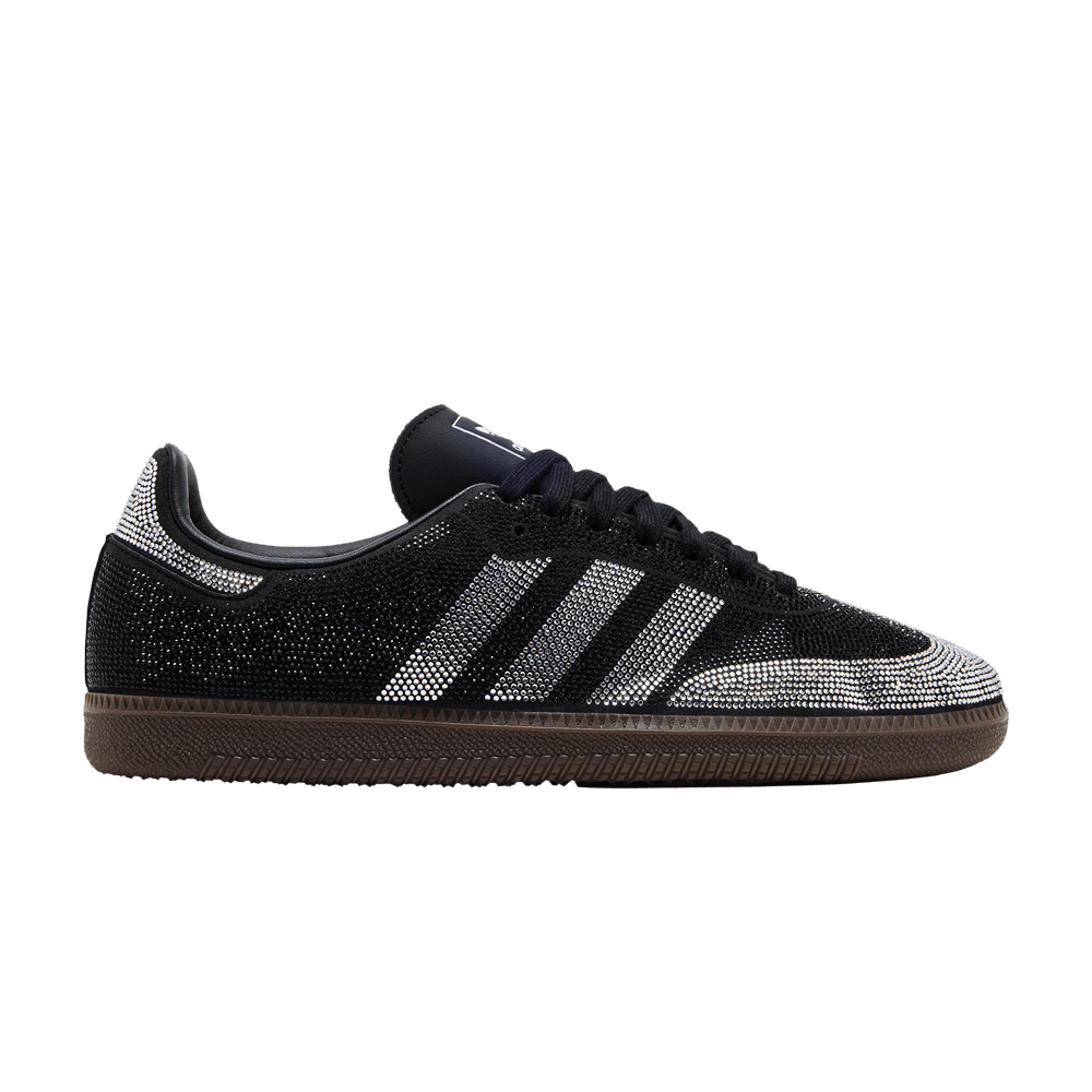 adidas Samba OG Rhinestone Black Silver (Women's)