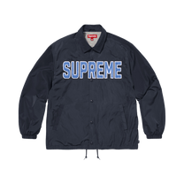 Supreme Spellout Coaches Jacket 'Navy'