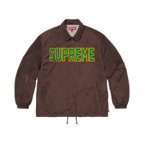 Supreme Spellout Coaches Jacket 'Brown'