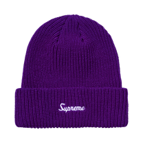 Supreme Loose Gauge Beanie 'Purple'
