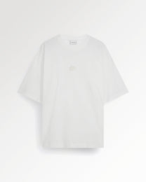 T-shirt Boxy Embroidered White