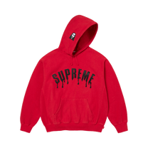 Supreme Ghostface Arc Hooded Sweatshirt 'Red'