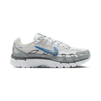 Nike P-6000 White Metallic Silver Blue