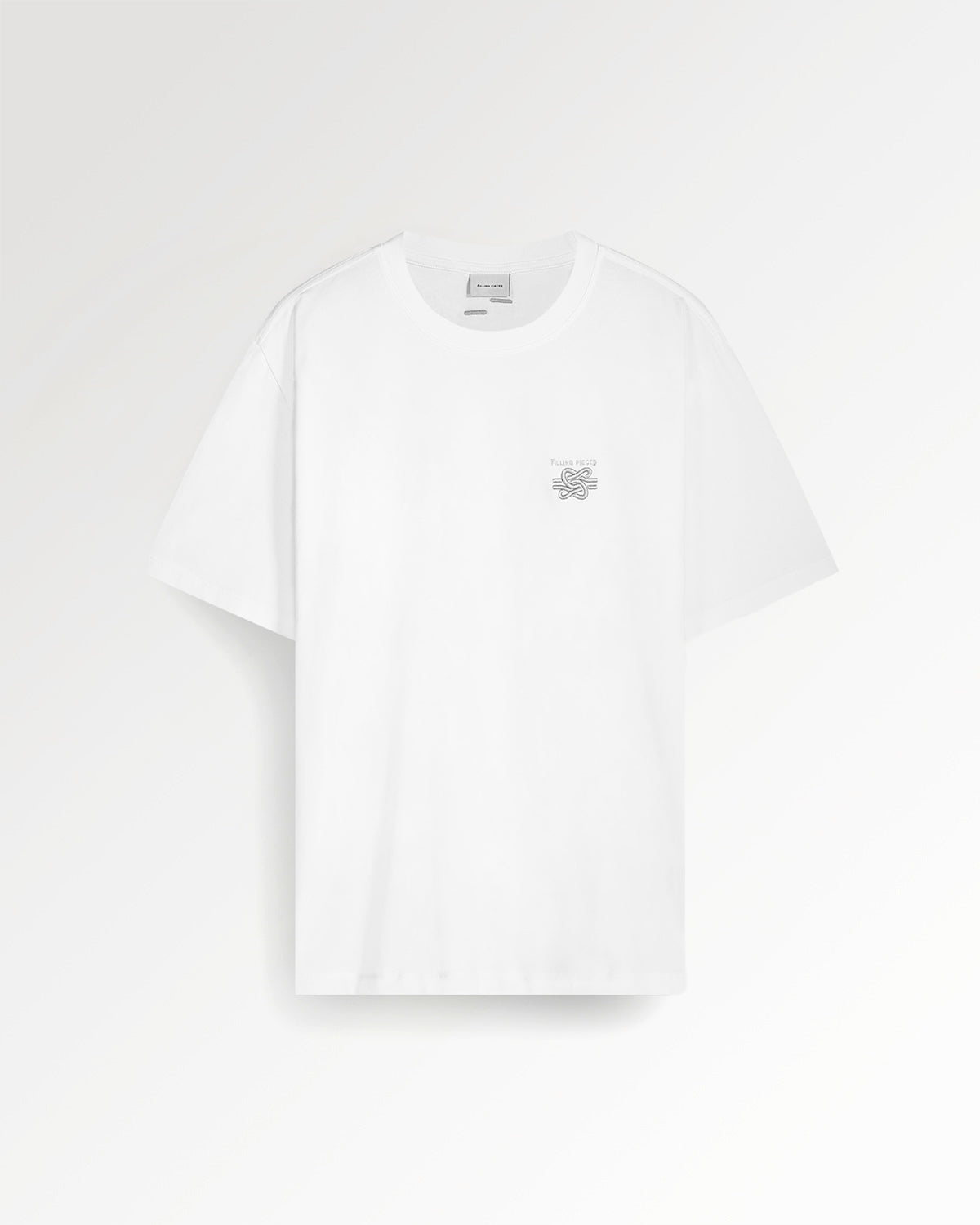 T-shirt Embroidered Knot White