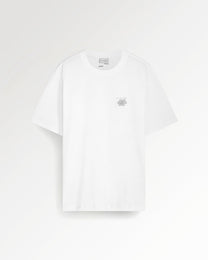 T-shirt Embroidered Knot White
