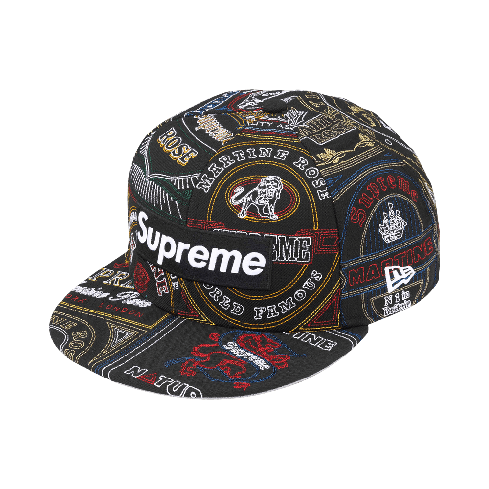 Supreme x Martine Rose Patchwork Labels Box Logo New Era 'Multicolor'