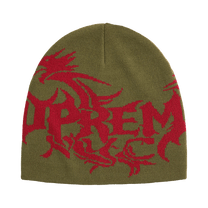 Supreme Dragon Beanie 'Olive'