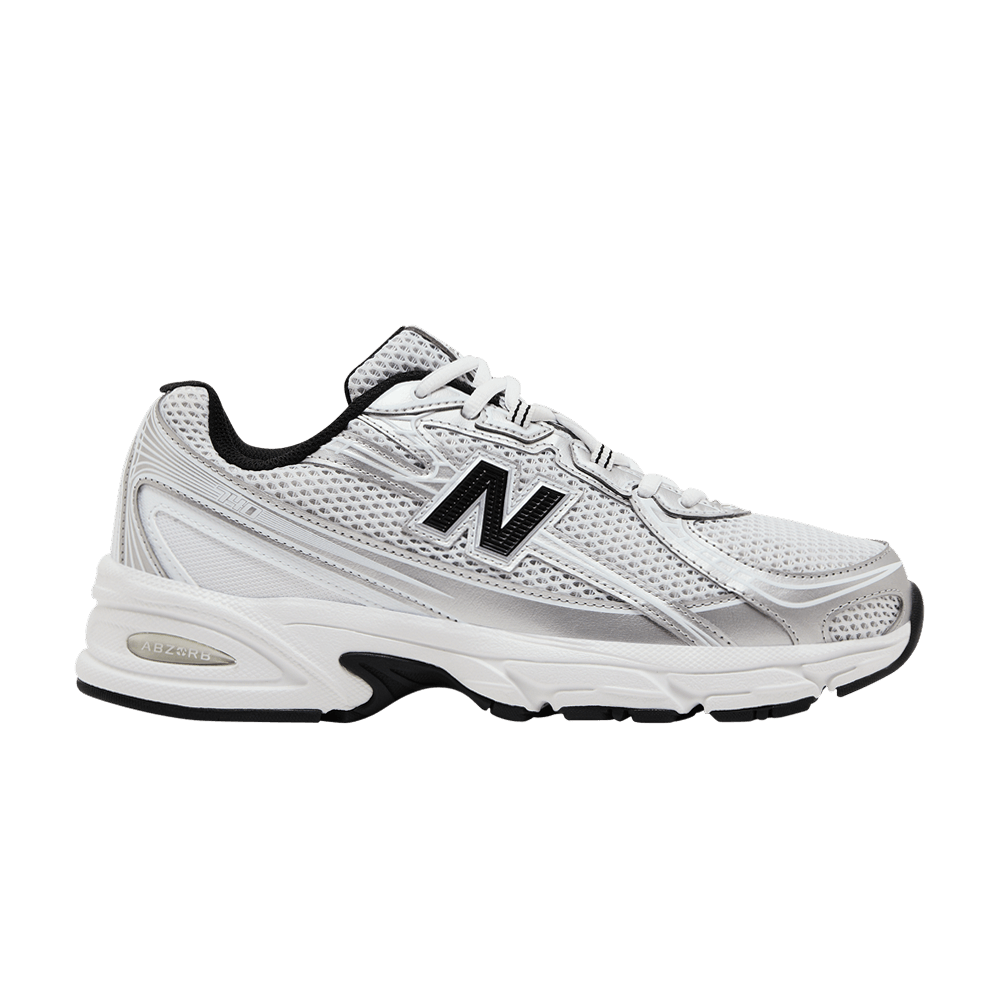 740 White Silver Metallic Navy