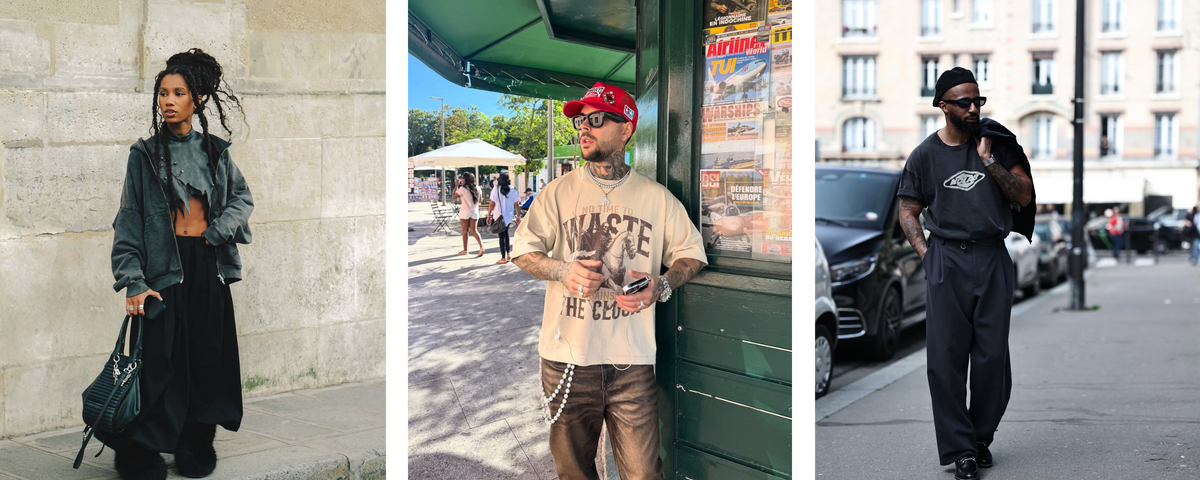 Kolab pieces worn on the street