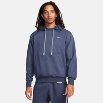 Nike Standard Issue Men's Dri-FIT Pullover Basketball Hoodie Thunder Blue/Pale Ivory