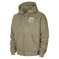 Team 31 Men's Nike NBA Jacket Neutral Olive/Hyper Crimson/Antique Brass/Hyper Crimson