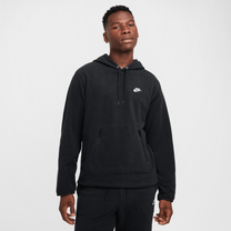 Nike Club Men's Winterized Pullover Hoodie Black/White