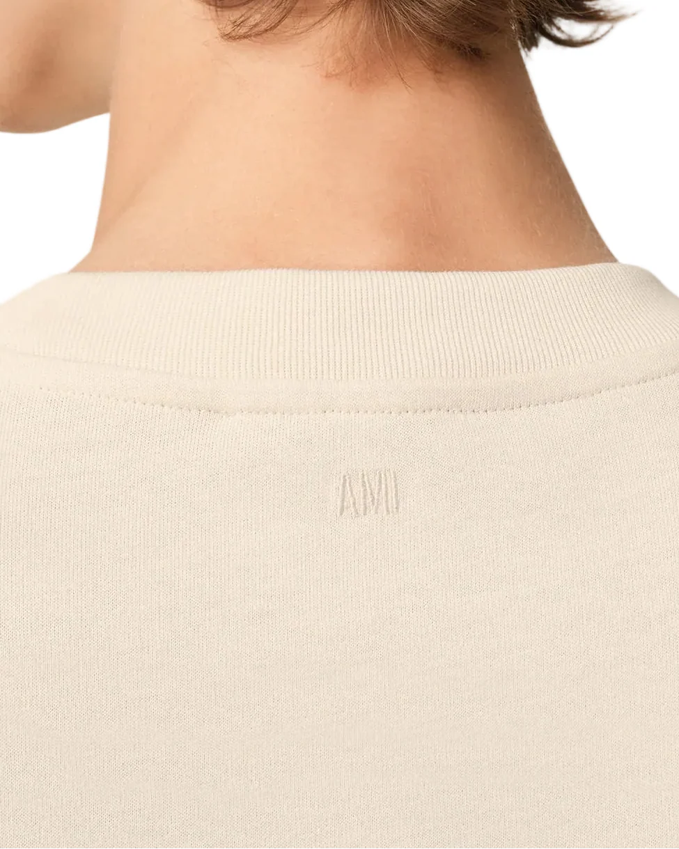T-Shirt Patch Ami De Coeur – Ami Paris – Beige
